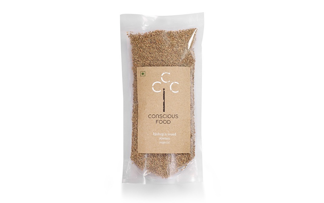 Conscious Food Bishop's Weed Ajwain Organic   Pack  100 grams